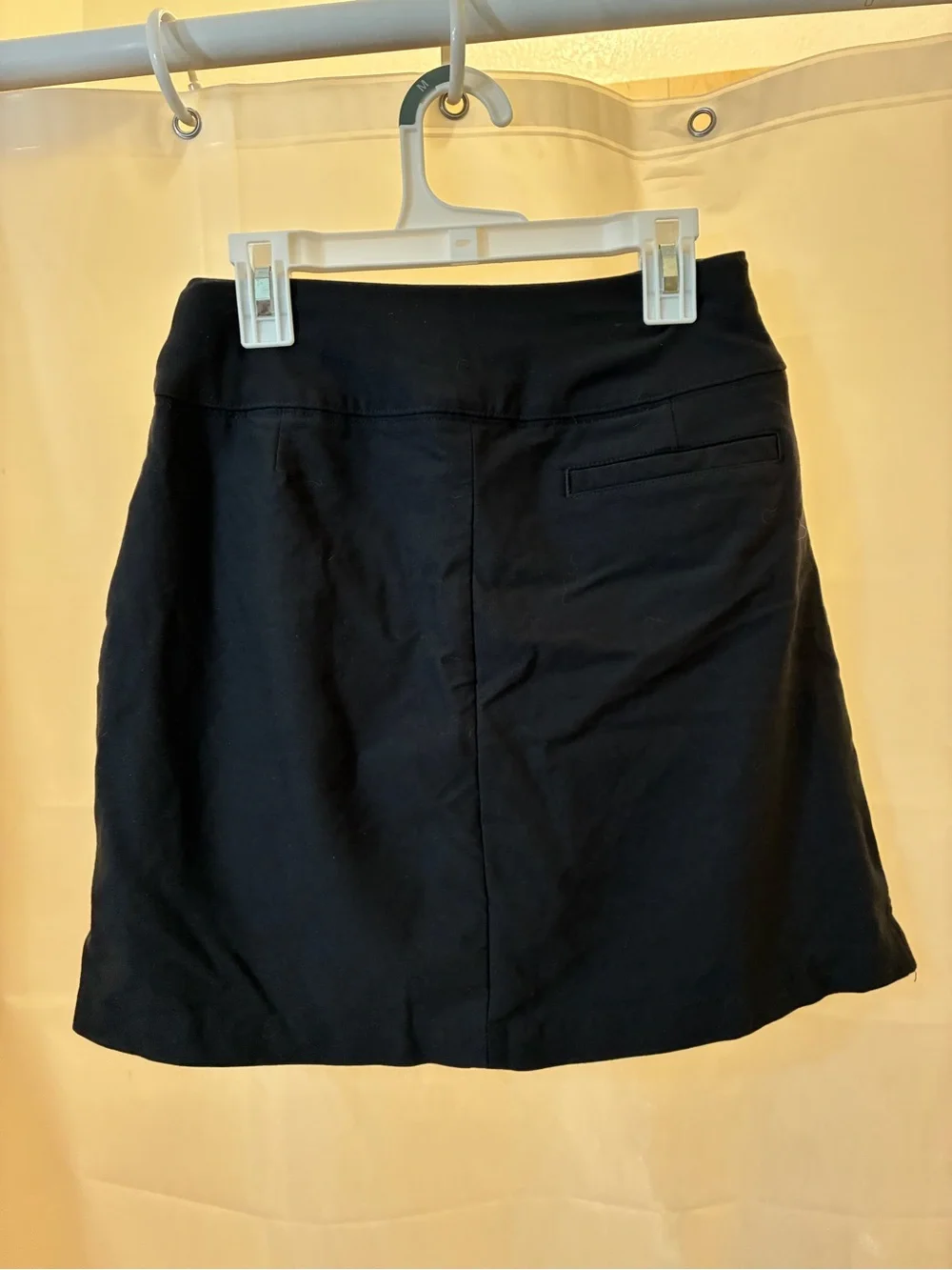 Lady Hagen Black Athletic Skort with Built-In Shorts